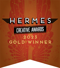 2023 Hermes Creative Awards Gold Winner